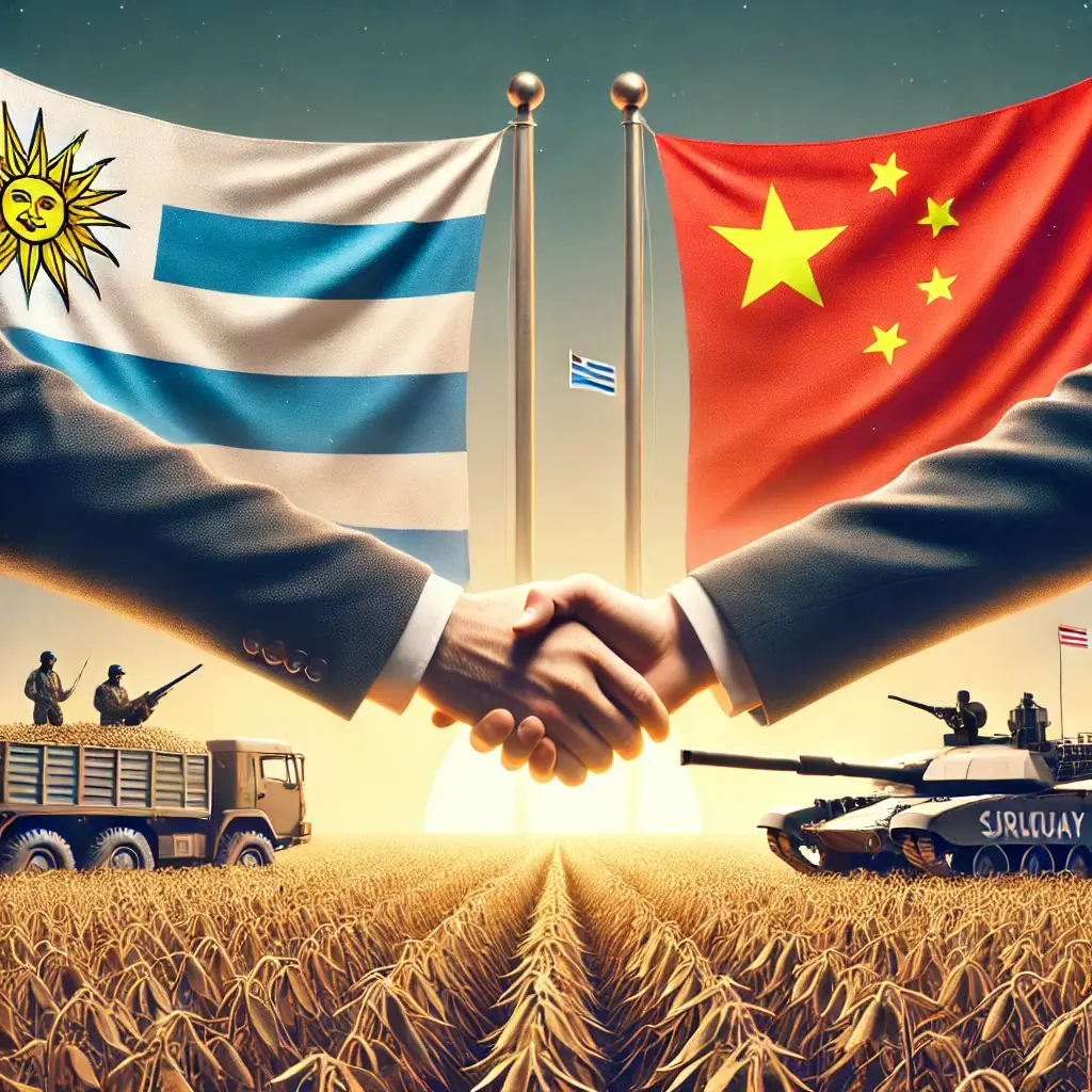 Uruguay y China: Cooperación Comercial y Militar con Impacto Regional